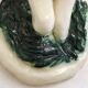 Mid-century Bathing Woman sculpture, ceramic piece.