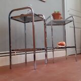 Pair of vintage 70s side table