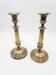 Pair of antique brass candlesticks
