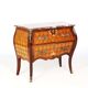 Bombé commode with marble top, Ryden möbler AB, Nybro (Sweden)