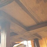 20th century pine pedestal table