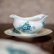 20th Century Anemone Porcelain Set by Johnson Brothers, 1930s, Set of 28