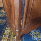 Transition wardrobe in 18th century walnut