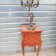 Pair of old candlesticks