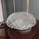Vintage moulded glass wall light / ceiling light