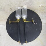 Pair of wall torch
