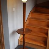 Lampadaire Art Déco avec tablette