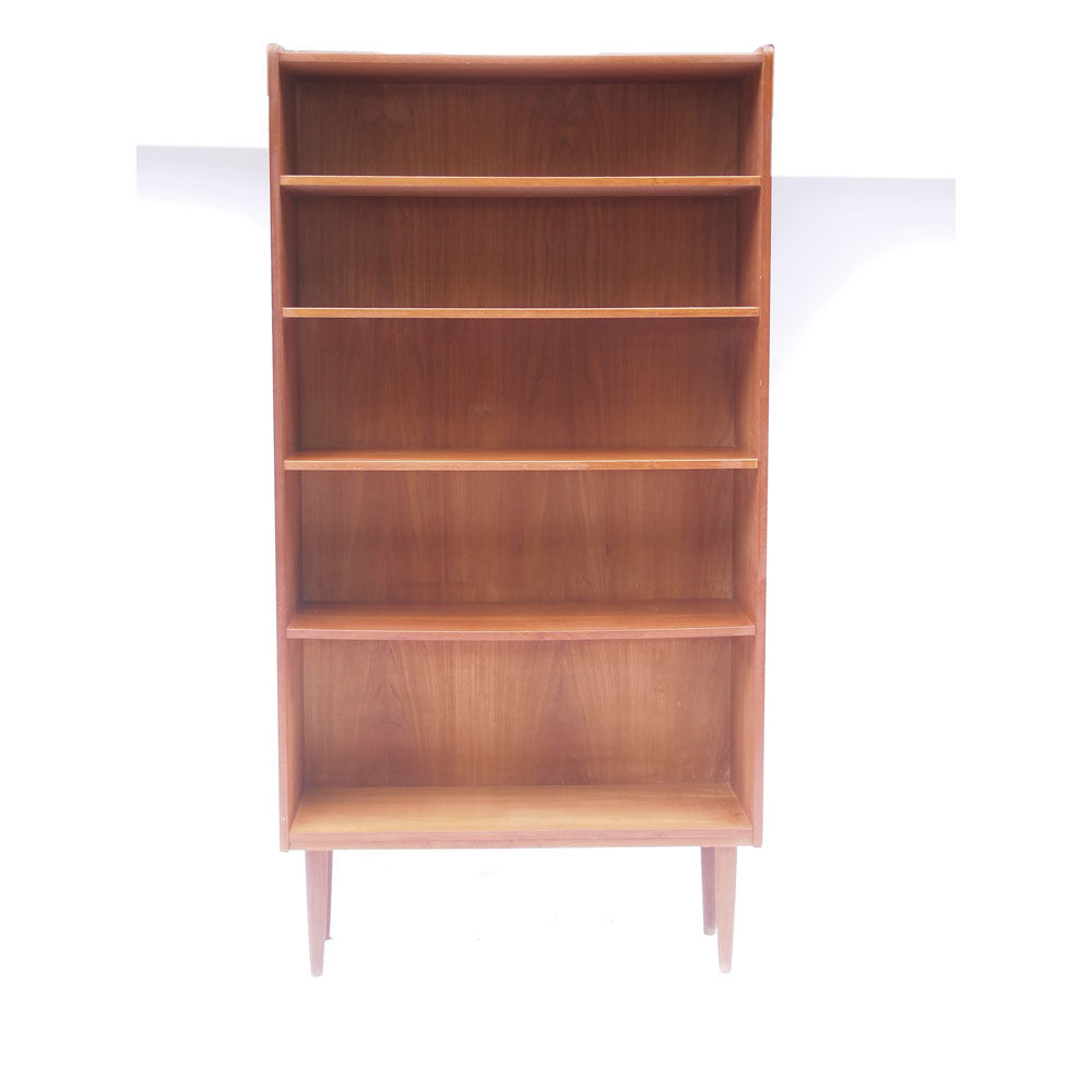 Scandinavian Danish bookcase shelves vintage 60