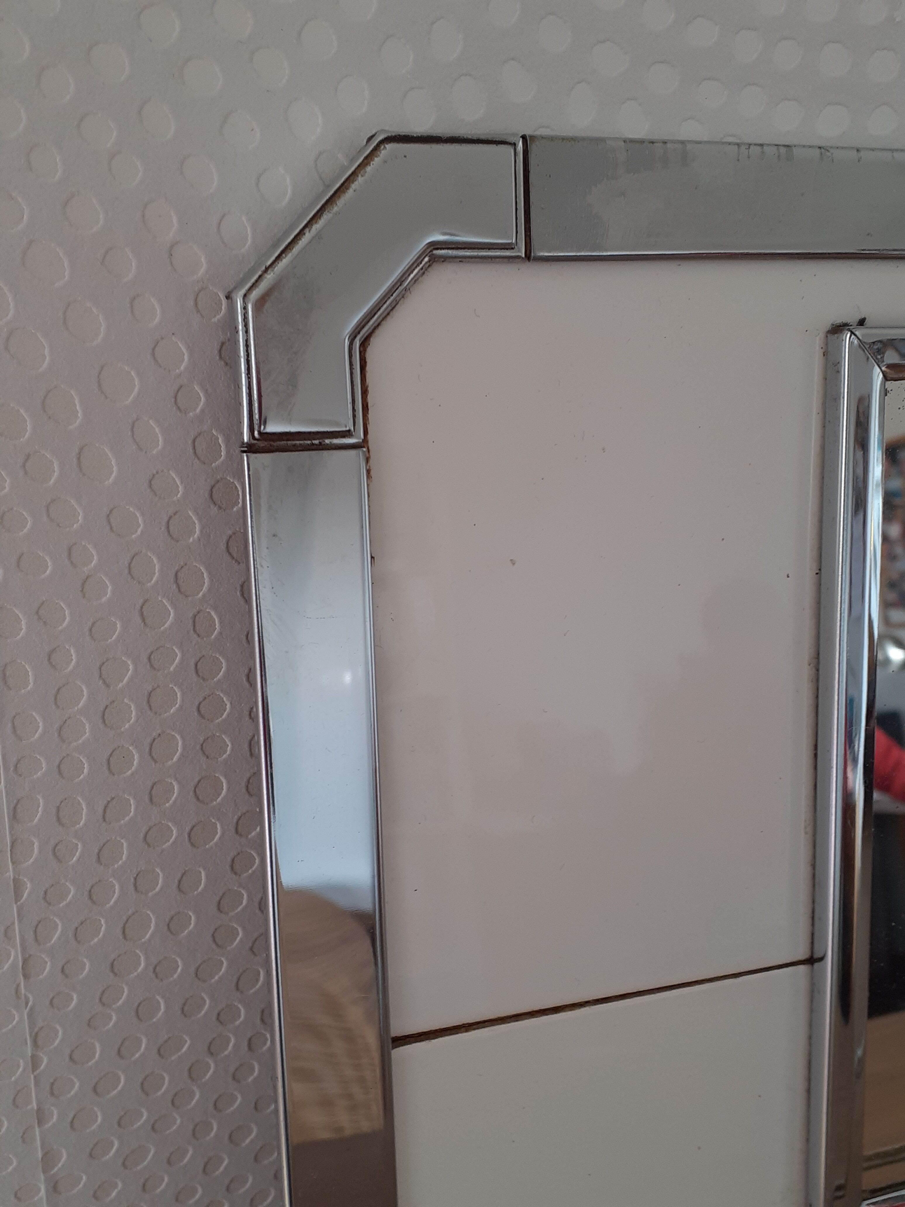 Miroir de salle de bain années 50/60