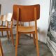 Set of 6 chairs from the 60s