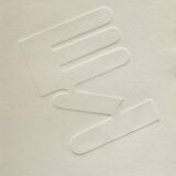 Signed and numbered print by Jean Legros, Geometric Relief II, c 1970