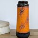 Vintage Scheurich fat lava vase, model 206, West German ceramic.