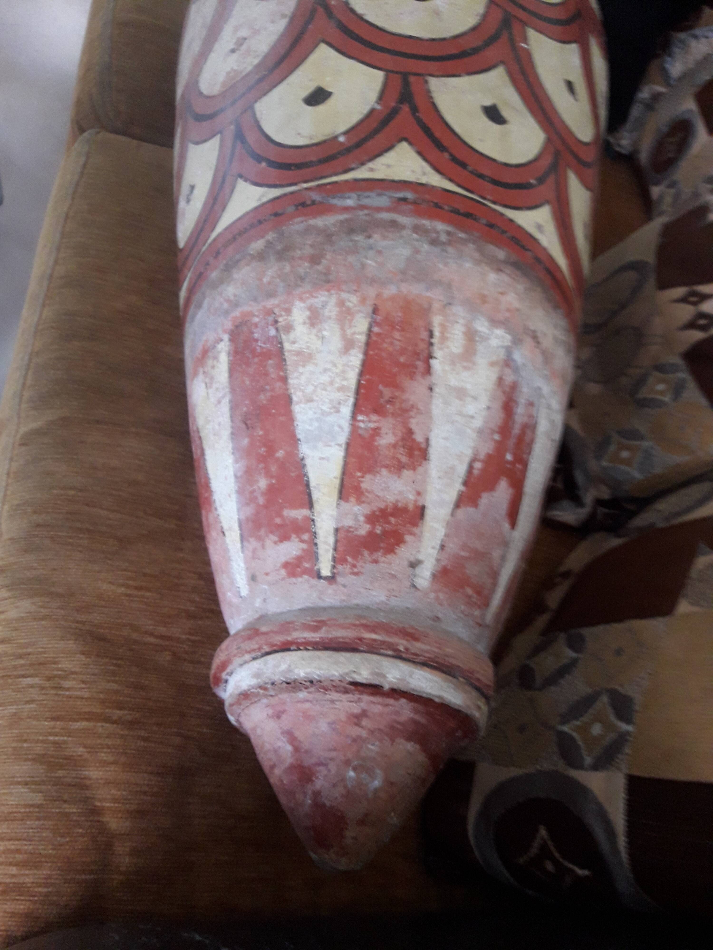 Large ancient amphora Nabeul Tunisia – handmade ceramics – 78 cm