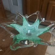 Vintage Murano blown glass coupe