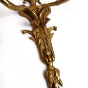 Bronze wall sconces Louis XVI, Belle Époque circa 1880–1910
