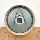 White industrial austrian factory wall clock from Schauer, 1960s
