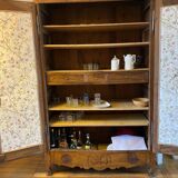 Solid walnut cabinet