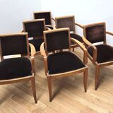 Suite de 6 chaises vintage