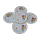 Set of 5 flat plates Digoin model Odeon
