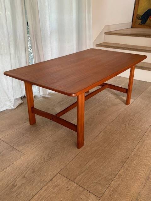 teak coffee table, Denmark 1960s