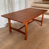 table basse en teck, Danemark années 60
