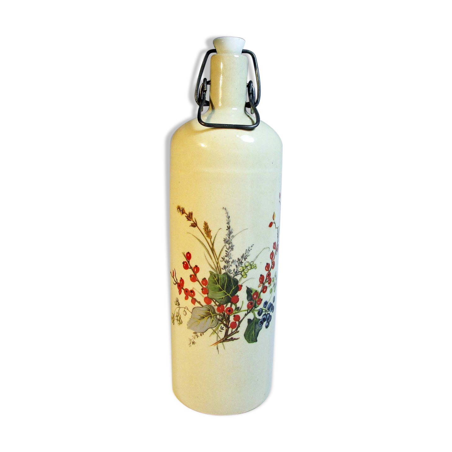 Bottle in clear sandstone