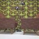 Paire de fauteuils club vintage 1970"