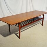 Table basse en teck danoise Ib Kofod Larsen