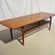 Ib Kofod Larsen Danish teak coffee table