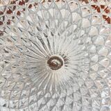 50s semi-crystal ceiling light