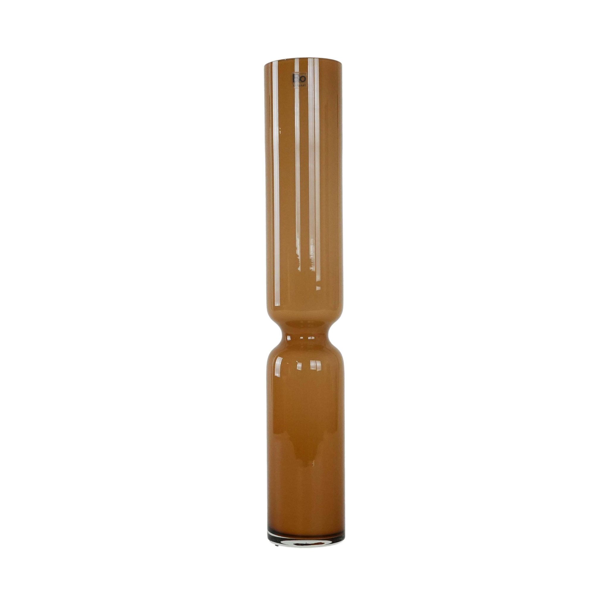 Vase en verre, design danois, années 1980, fabriqué par BoConcept