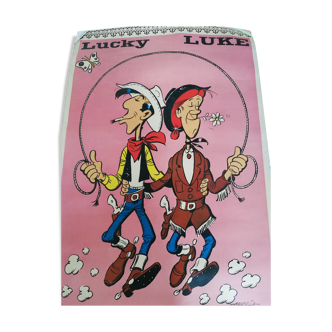 Original poster. Lucky Luke and calamity Jane. 1970