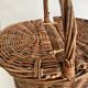 Double opening basket