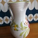 Glazed terracotta jug