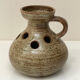 Petit vase ajouré en céramique vintage Kéraluc années 60/70
