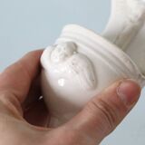 19th century earthenware stoup, Mouzin Frères, Onnaing