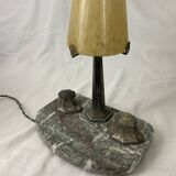 Lampe de bureau encrier art nouveau art déco 1930 années 30