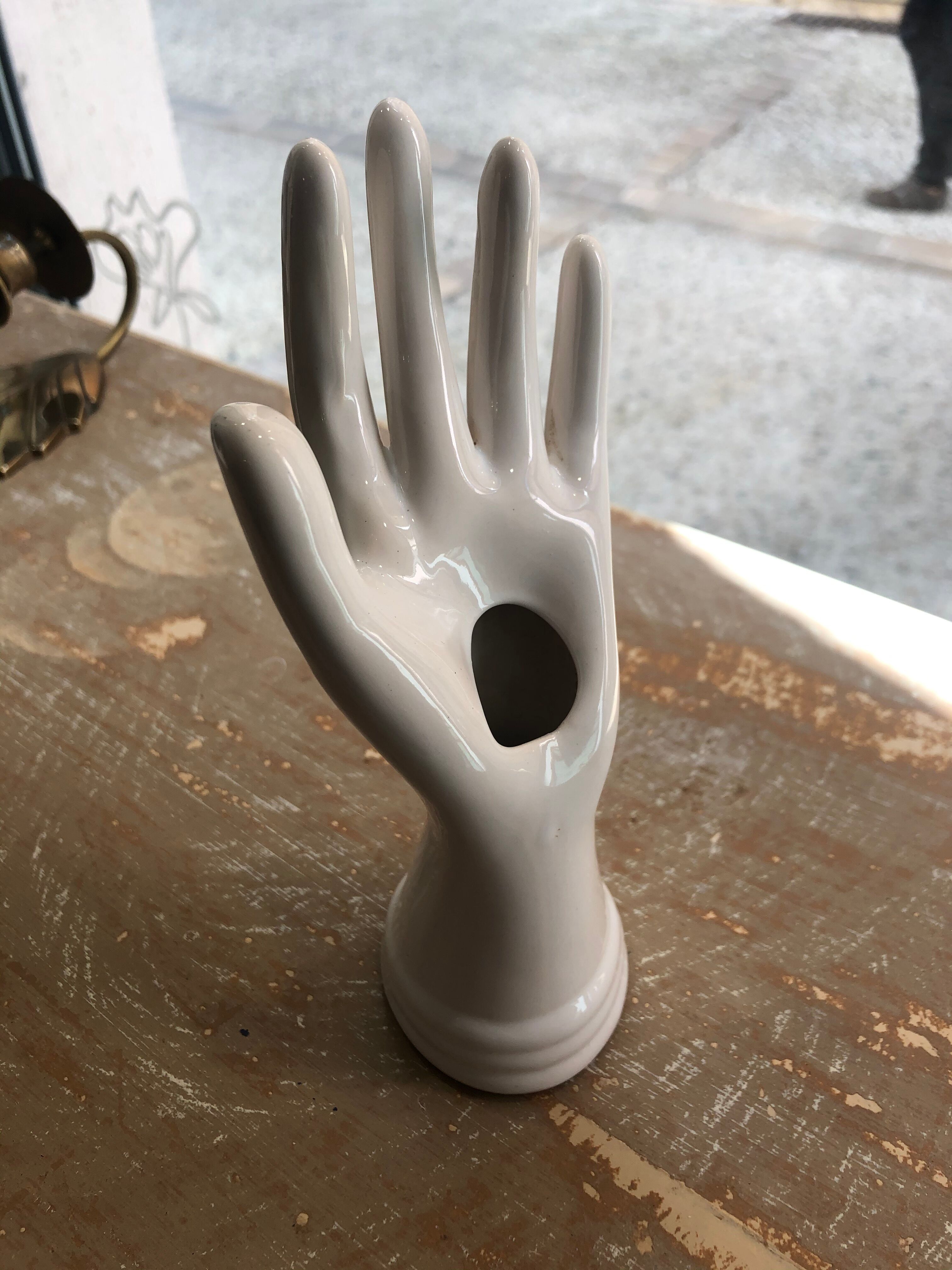 Soliflore hand ceramic