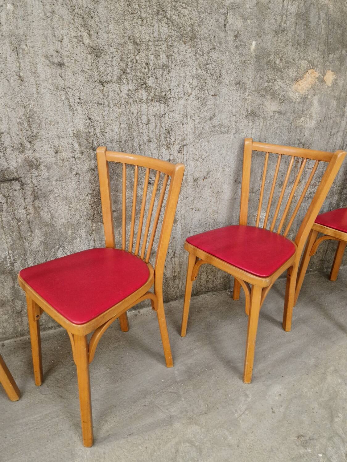 6 Baumann chairs no. 153