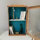 Vintage medicine cabinet in walnut 40/50s