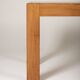 Table en orme Maison Regain, 1980s