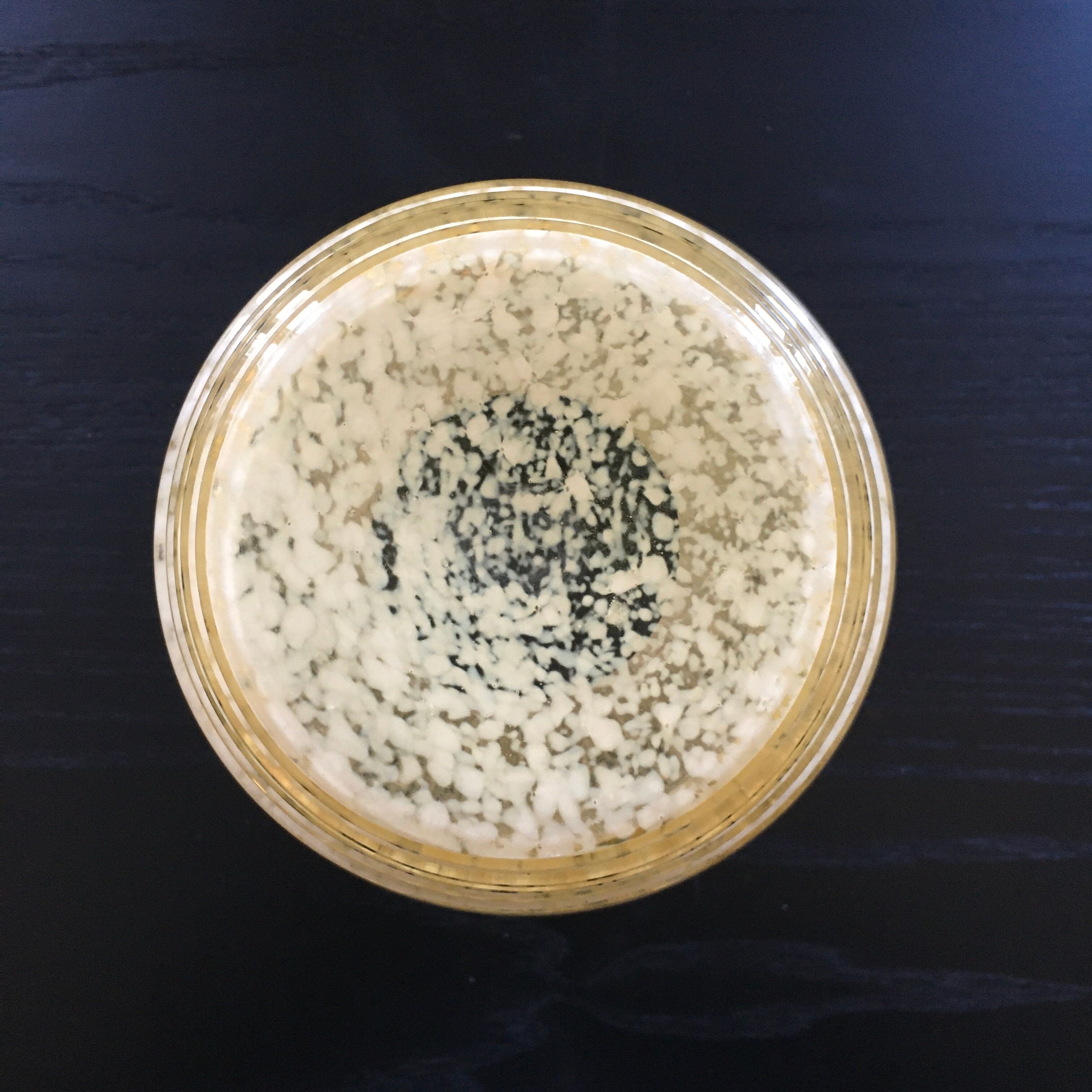 Art Deco style speckled vase