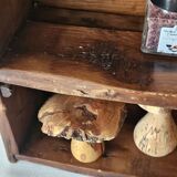 Old country wall shelf