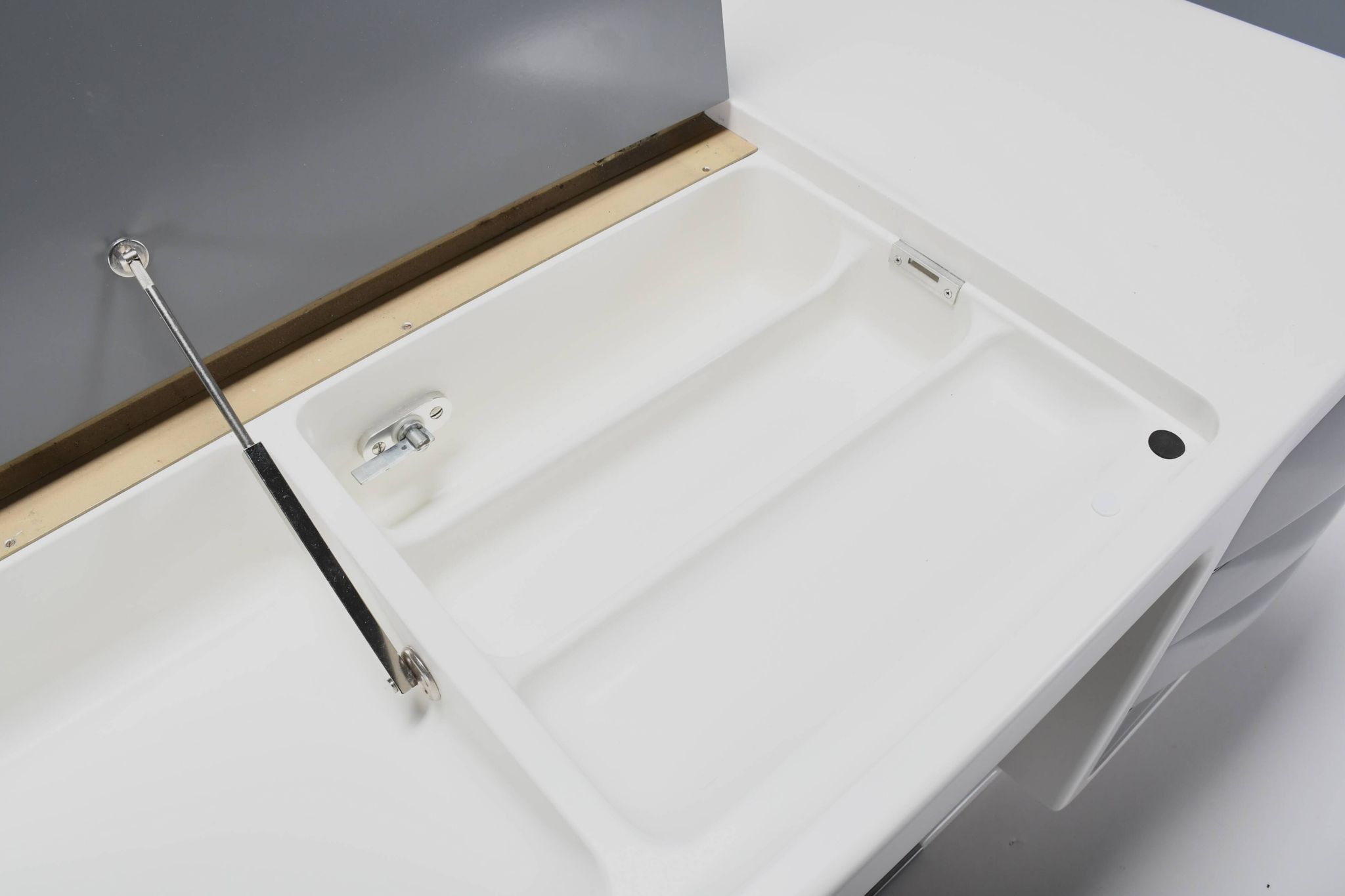 Rare Fiberglass Directors Desk by Ernest Igl for Wilhelm Werndl, 1970s