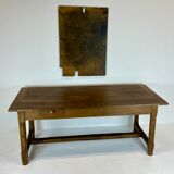 Old oak farmhouse table, 20s