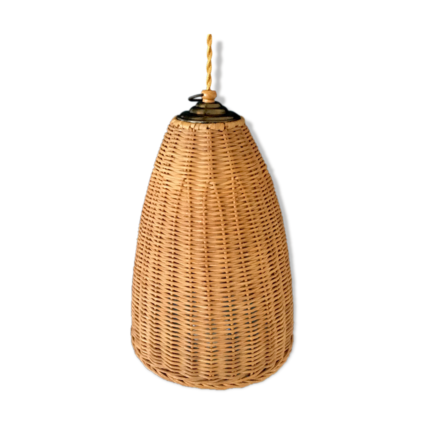 Baladeuse osier et câble tout coloris  2 m