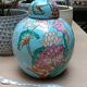 Very nice Chinese earthenware box, vintage