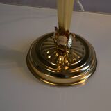 Pair of 1980s Hollywood Regency Gold Table Lamps