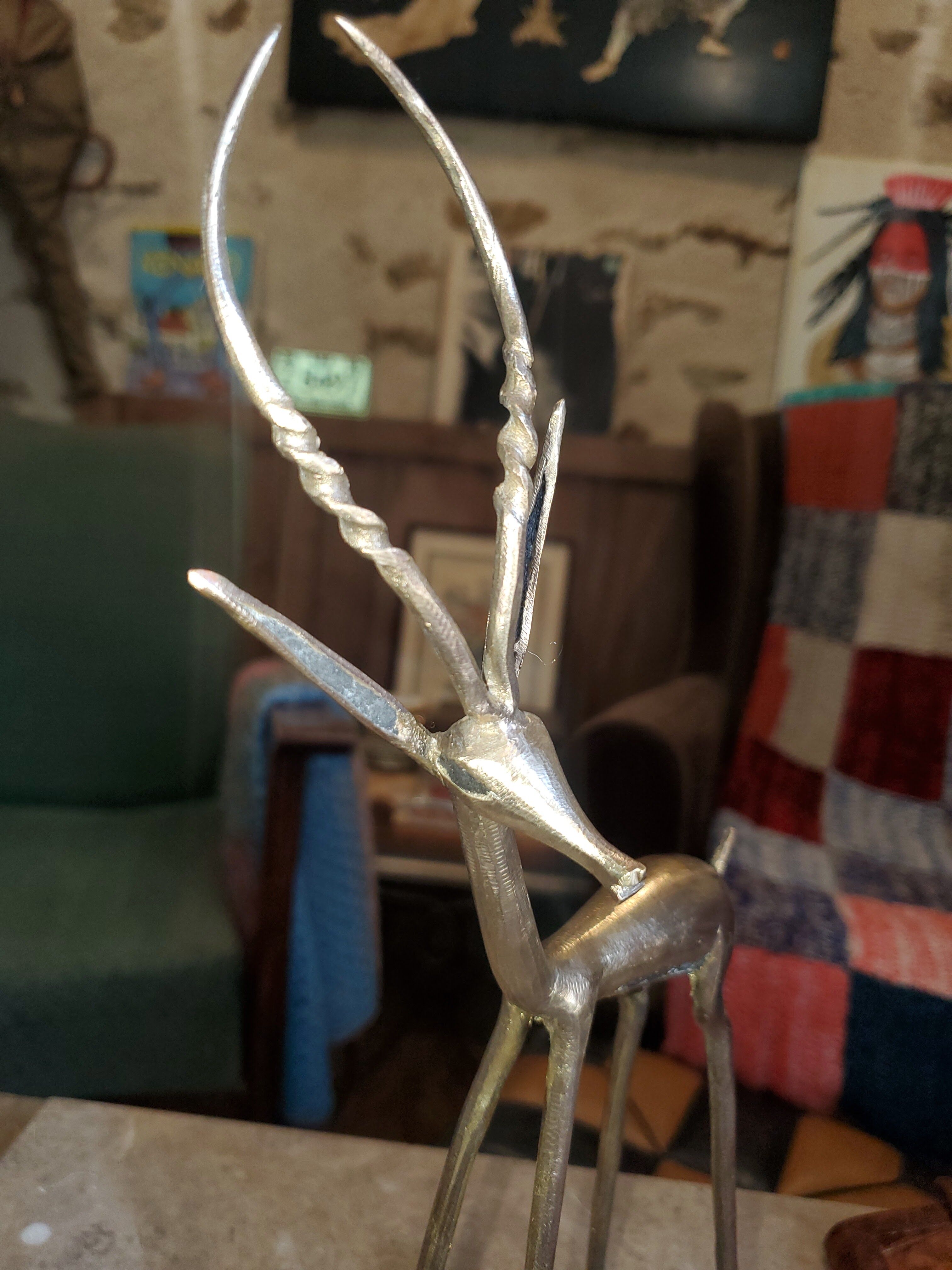 Brass gazelle