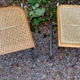 Pair of chairs Marcel Breuer B32